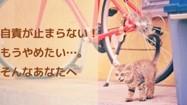 いつも自分で自分を責めて辛い 自責をやめる方法 毒親との正しい戦い方教えます